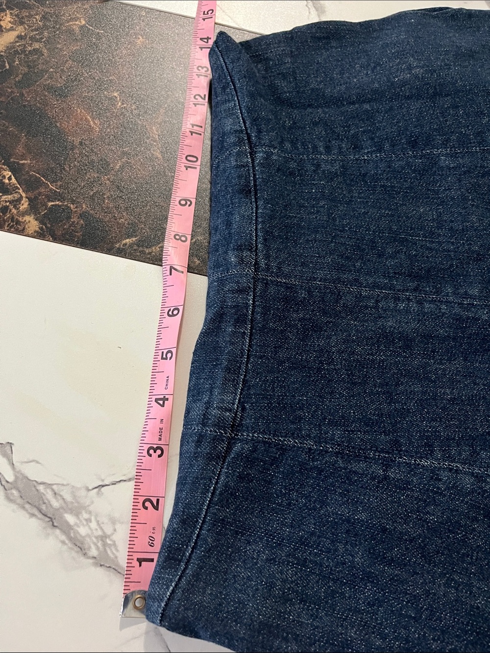 Steve Madden Dark Blue Denim Maxi Dress - Picture 10 of 11